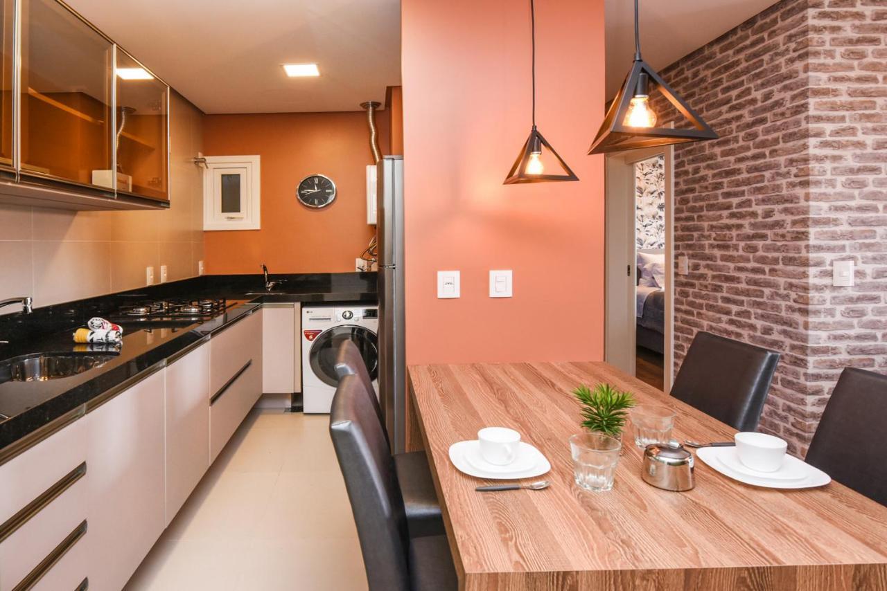 Rosa Apartamento Centro Loft One 301 Gramado