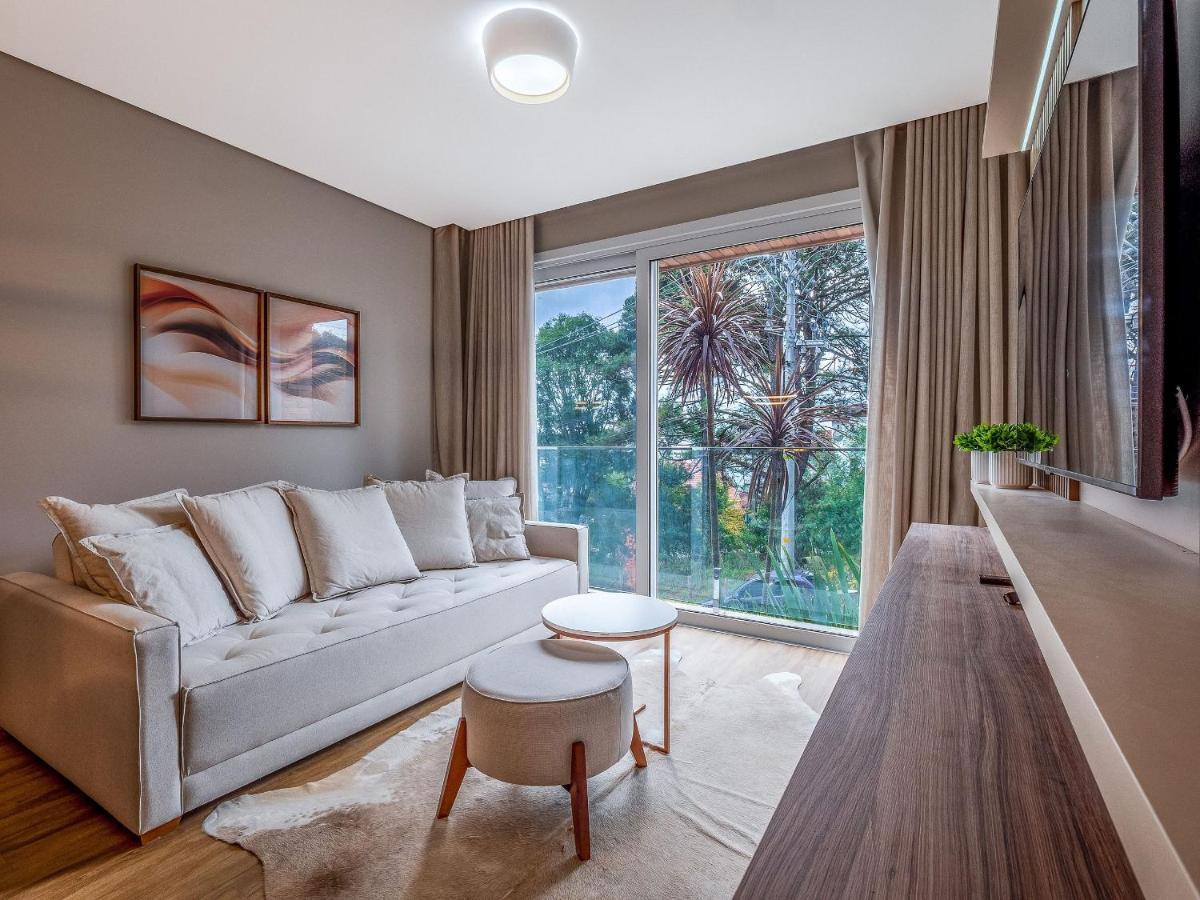 Apartamento Alpes Da Montanha 203 - Ap Novo Junto Ao Centro De + Garagem Gramado