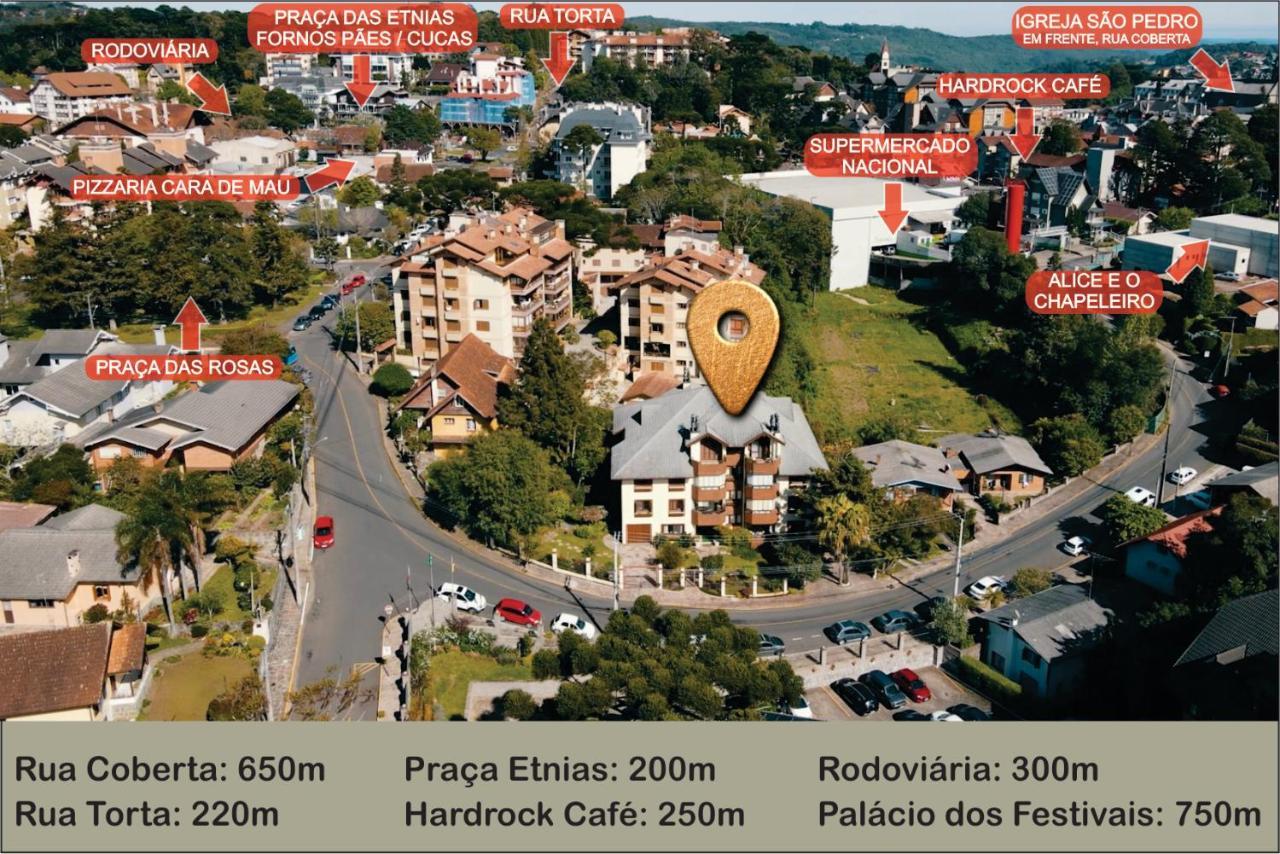 Apartamento Bridiblanco's - Proximo A Rua Torta Gramado