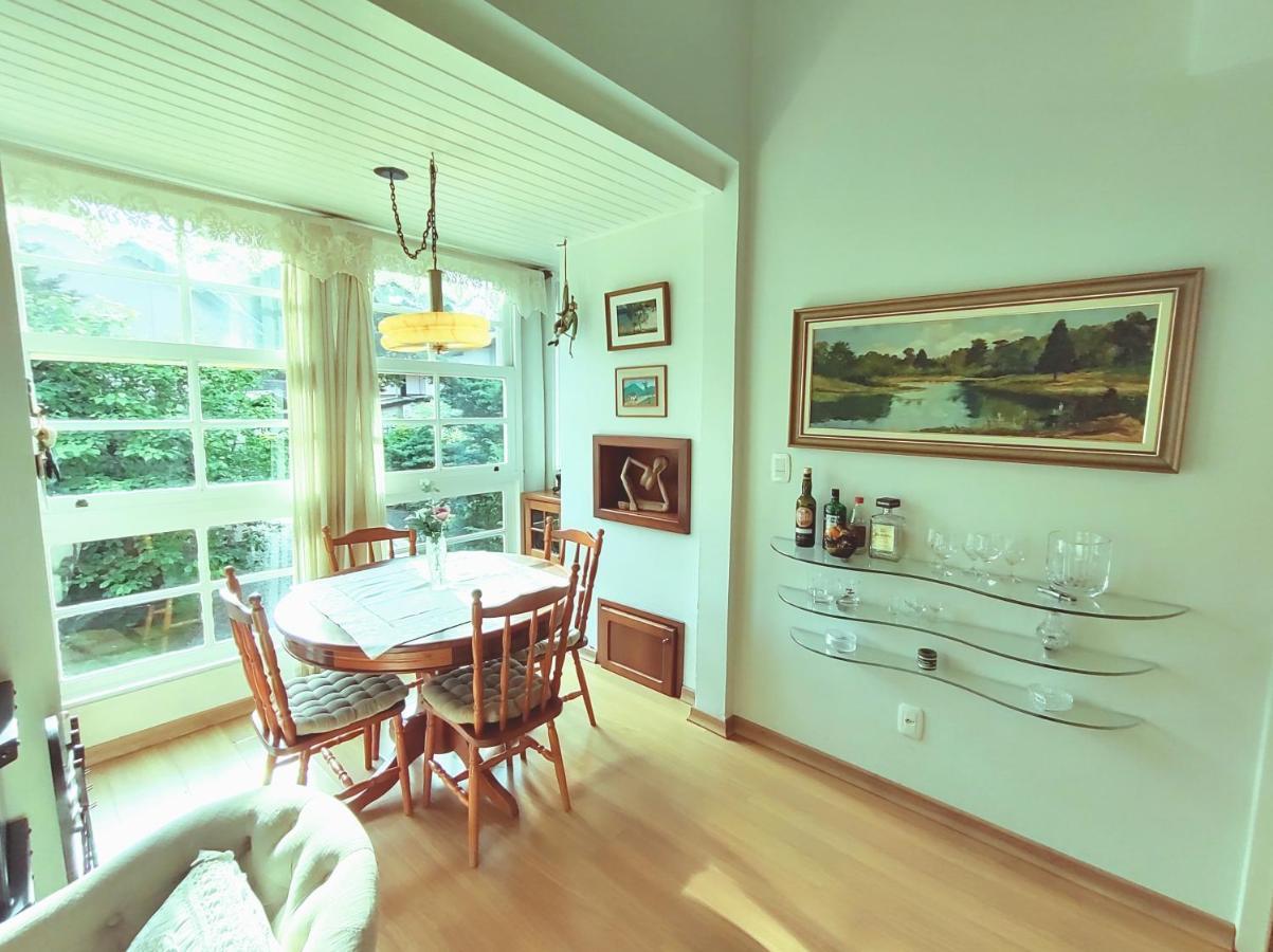 Agradavel 2quartos Familia Prox Ao Negro - 4 Min Do Centro- Com Churrasqueira Apartamento Gramado