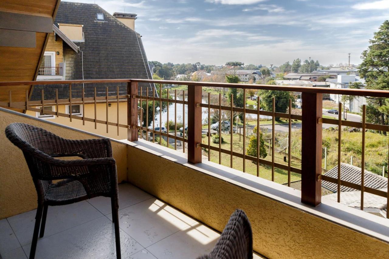 Cobertura Duplex Com Piscina Aquecida, Proximo Aos Museus Apartamento Gramado