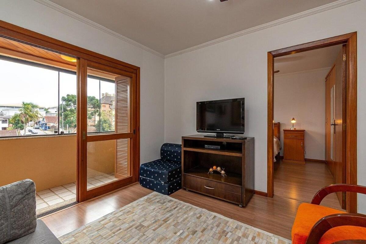Rosa Edificio Mirante Da Colina Apartamento Gramado