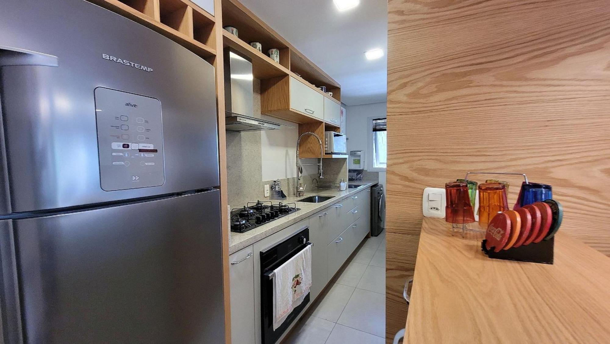 306/1 Apto Com Piscina Aquecida Apartamento