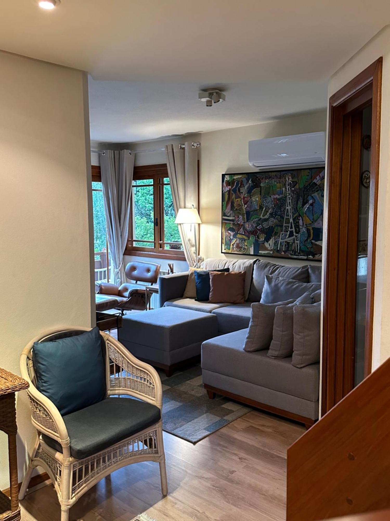 3 Com Jacuzzi E Lareira - Duplex Perto Do Centro Apartamento Gramado