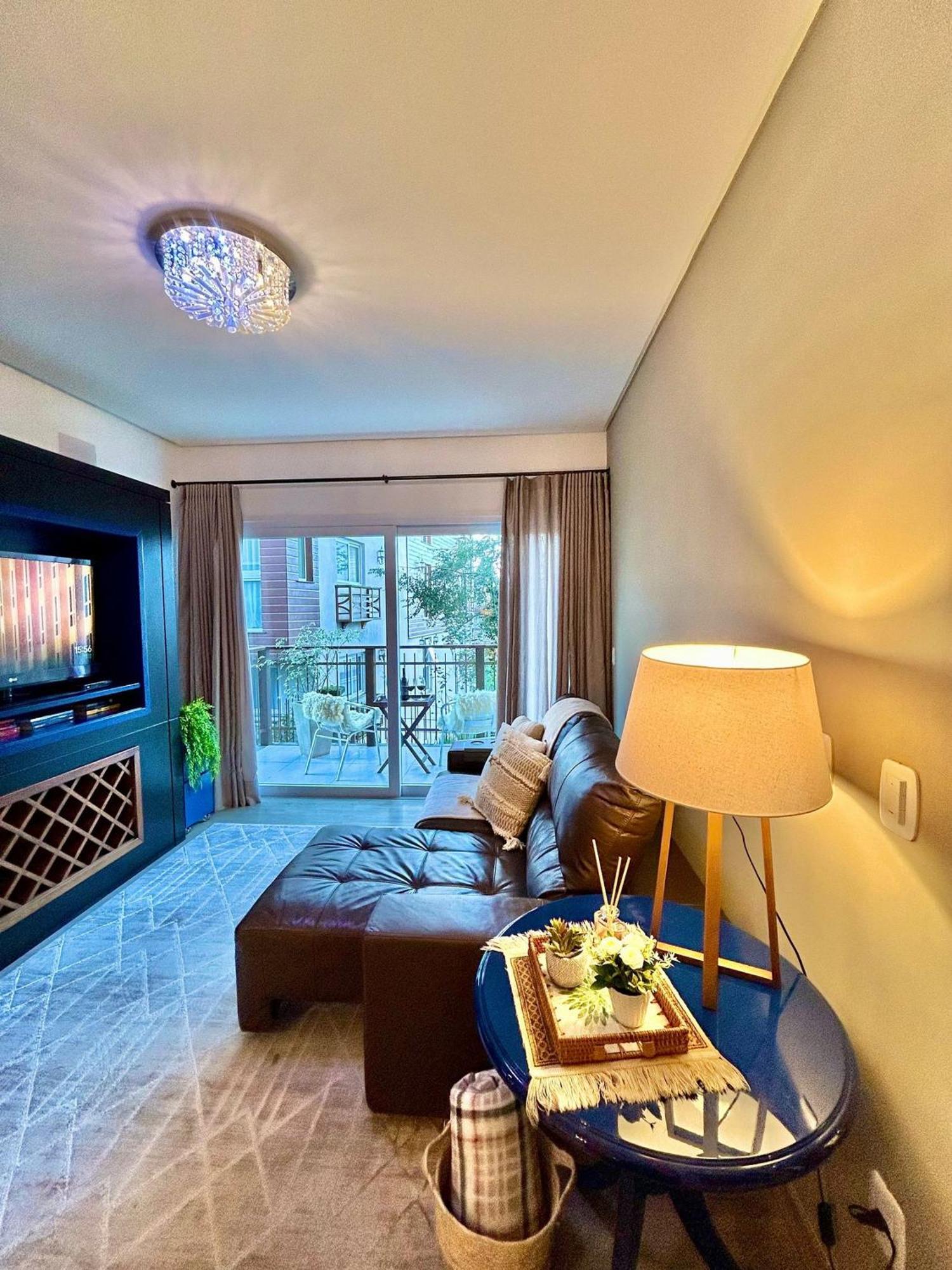 Lindo E Aconchegante Com Piscina E Jacuzzi Apartamento Gramado