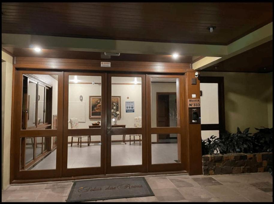 Apartamento Centro, Varanda/churrasq/lareira Gramado
