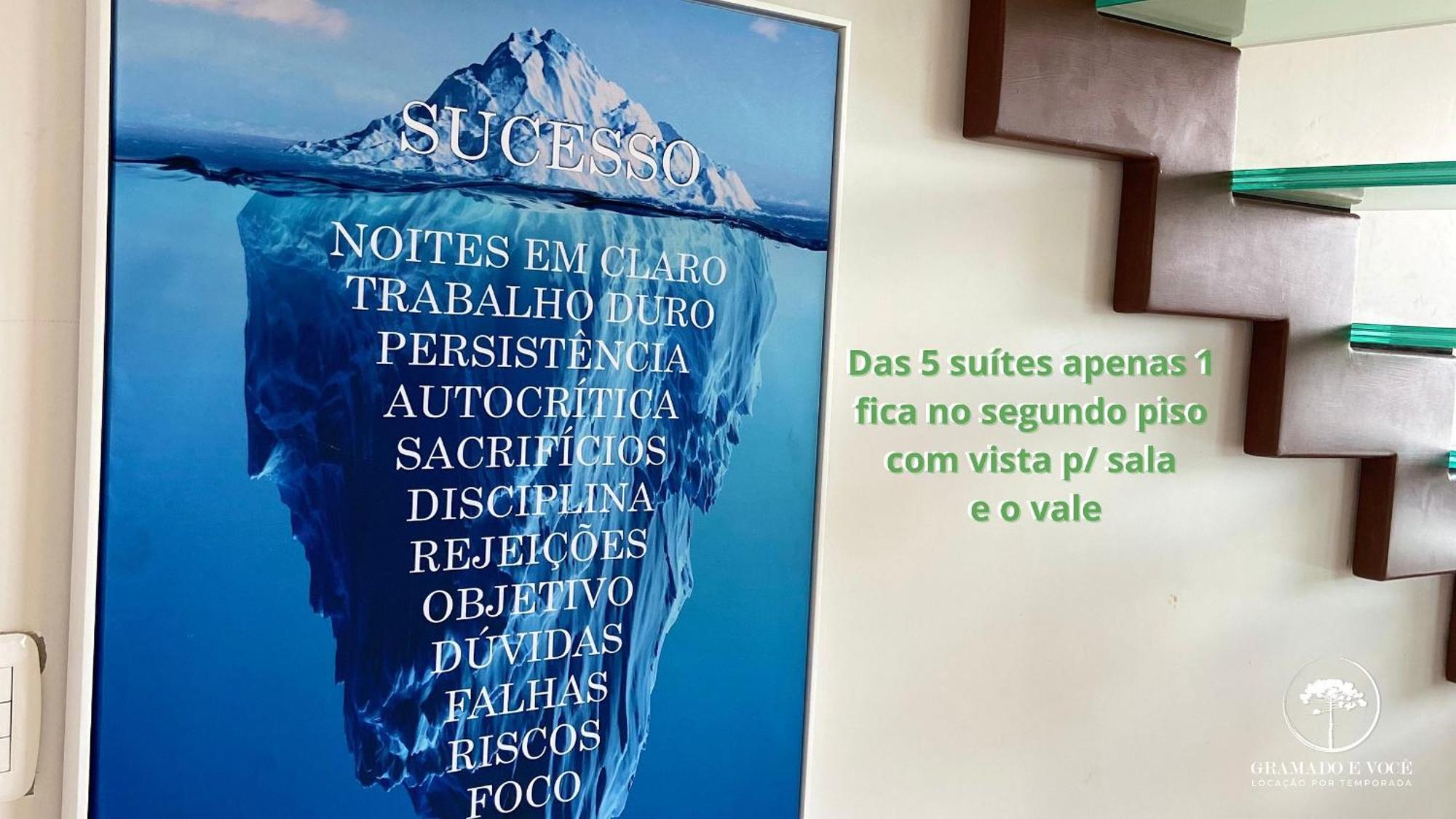 Apt Luxo 5 Suites Em Frente Rua Torta Apartamento Gramado