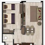 Flat em Golden Resort de Gramado