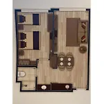 Gramado Golden Resort, apartamento com serviço e café-da-manhã para o feriado