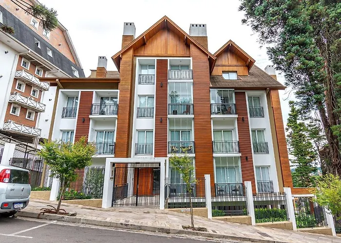 Rosa Apartamentos Loft One Centro Gramado