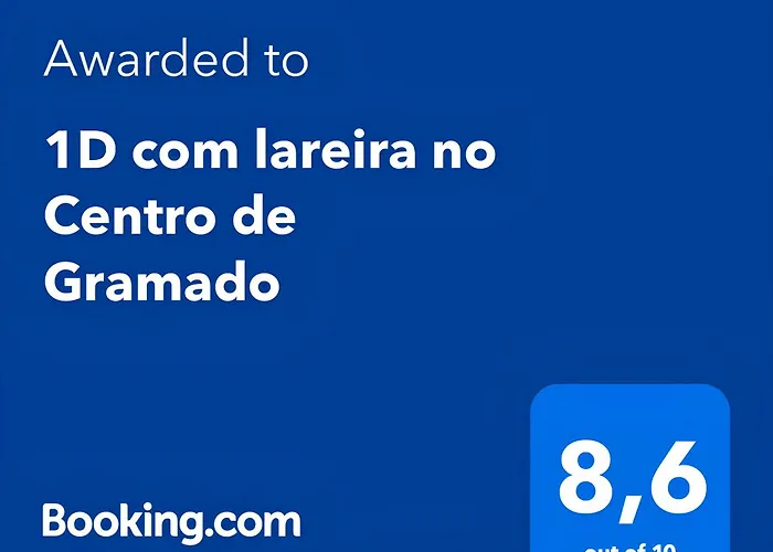 Apartamento com lareira no Centro de Gramado