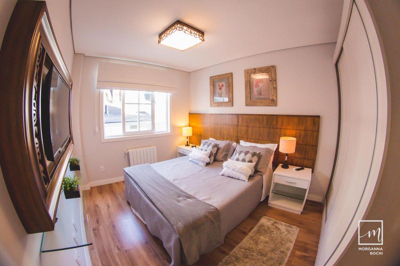 Apto Luxo 400m Rua Coberta! 3 Quartos Apartamento Gramado