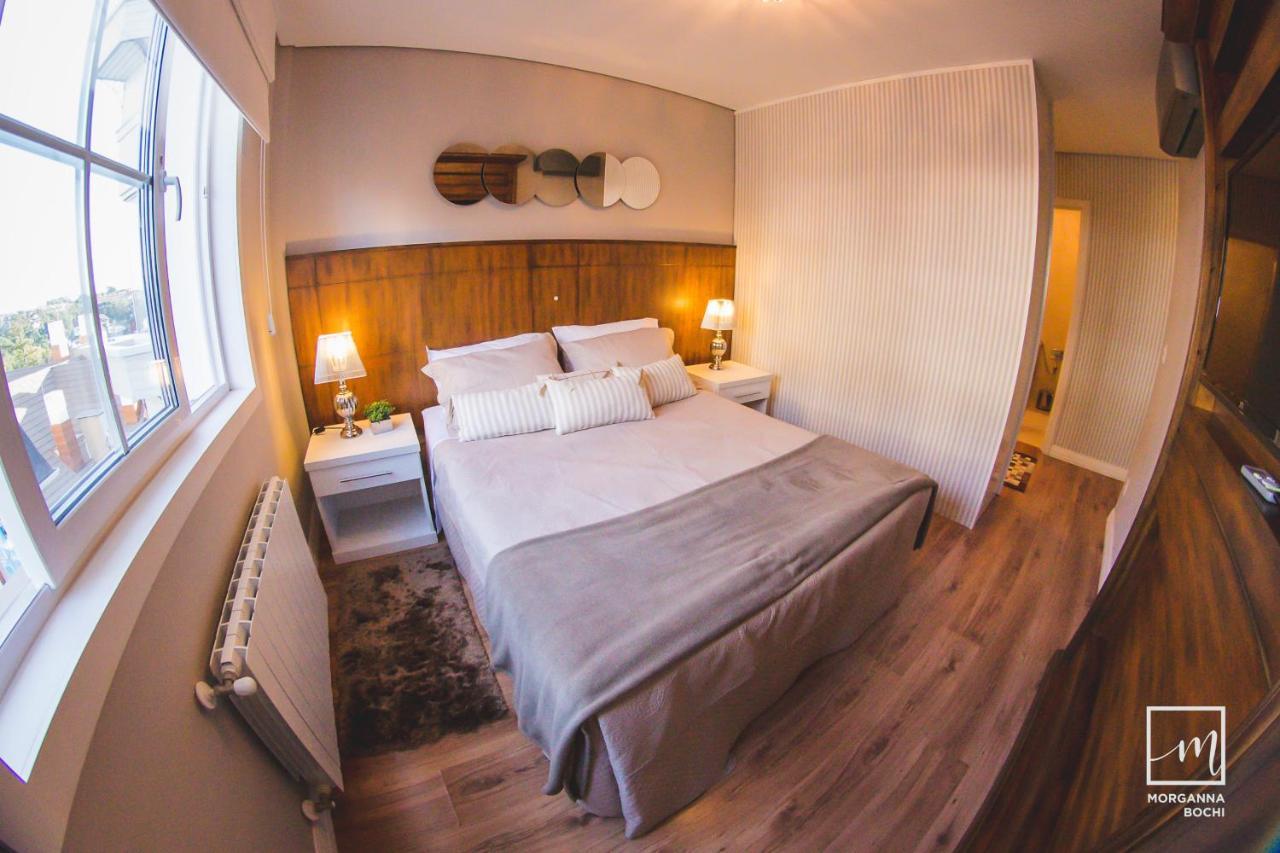 Apto Luxo 400m Rua Coberta! 3 Quartos Apartamento Gramado