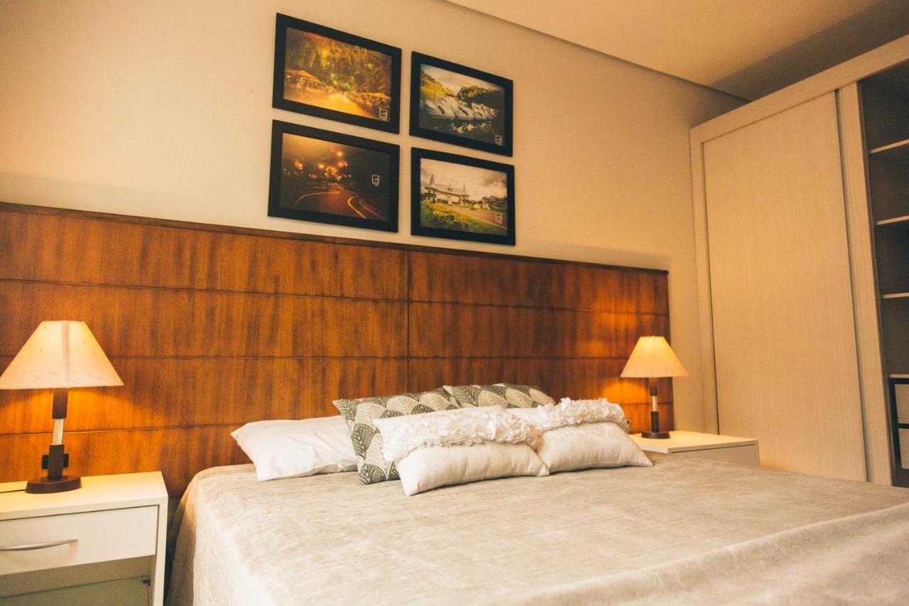 Apartamento Apto Luxo 400m Rua Coberta! 3 Quartos Gramado