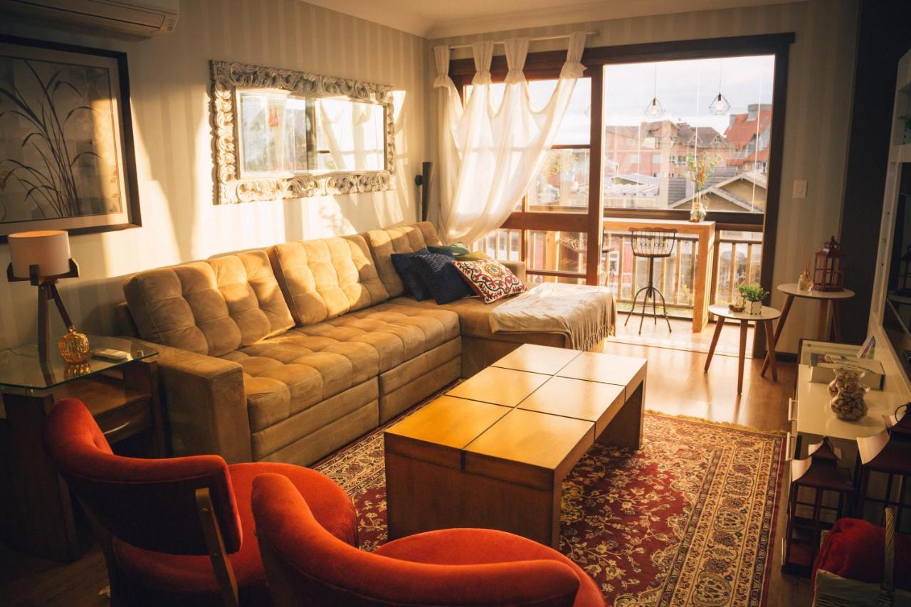Apartamento Apto Panoramico 3 Quadras Da Rua Coberta Gramado