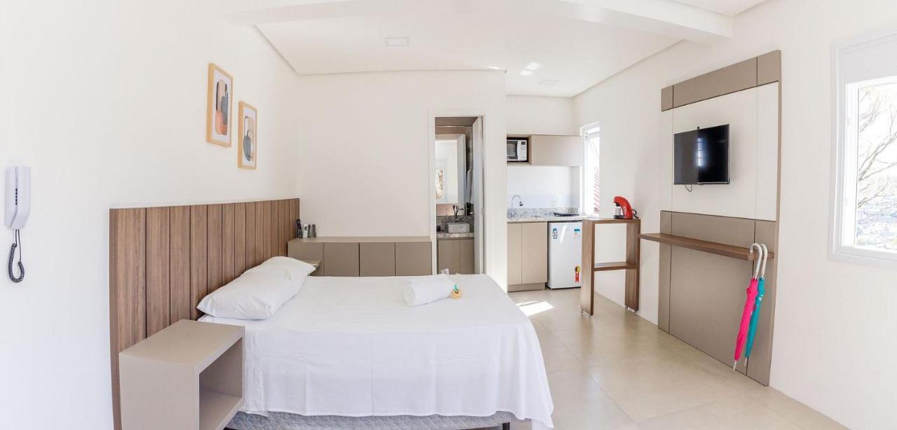 Apartamento Locar-in Flat Centro A 600 M Da Rua Coberta Gramado