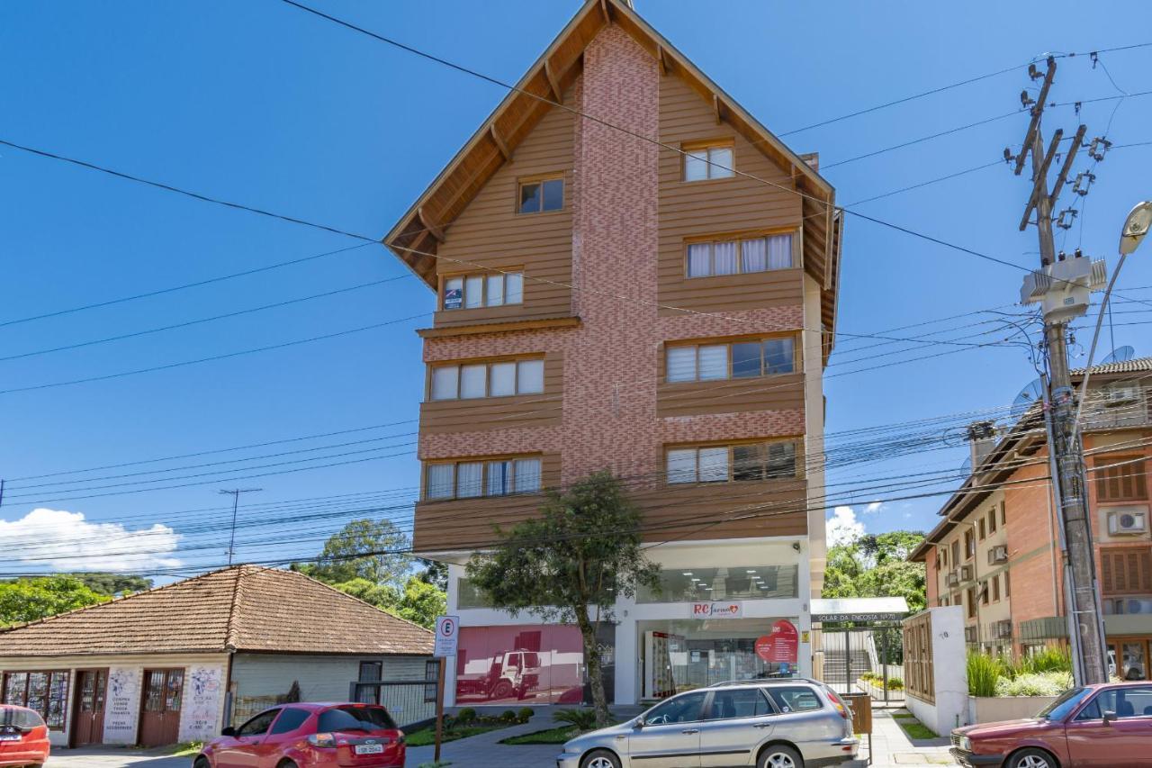 Rosa Edificio Solar Da Encosta Apartamento Gramado