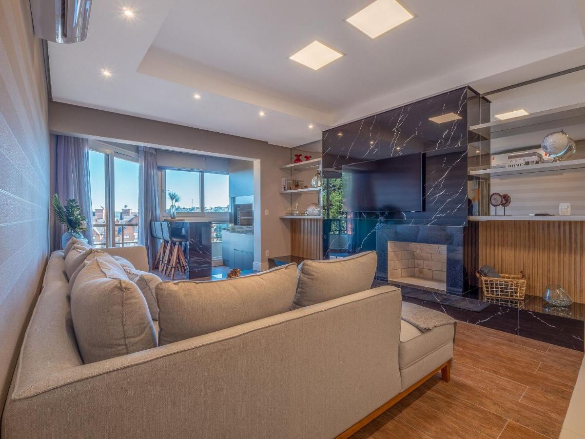 650 Metros, Rua Coberta Centro/villa 402a Apartamento Gramado