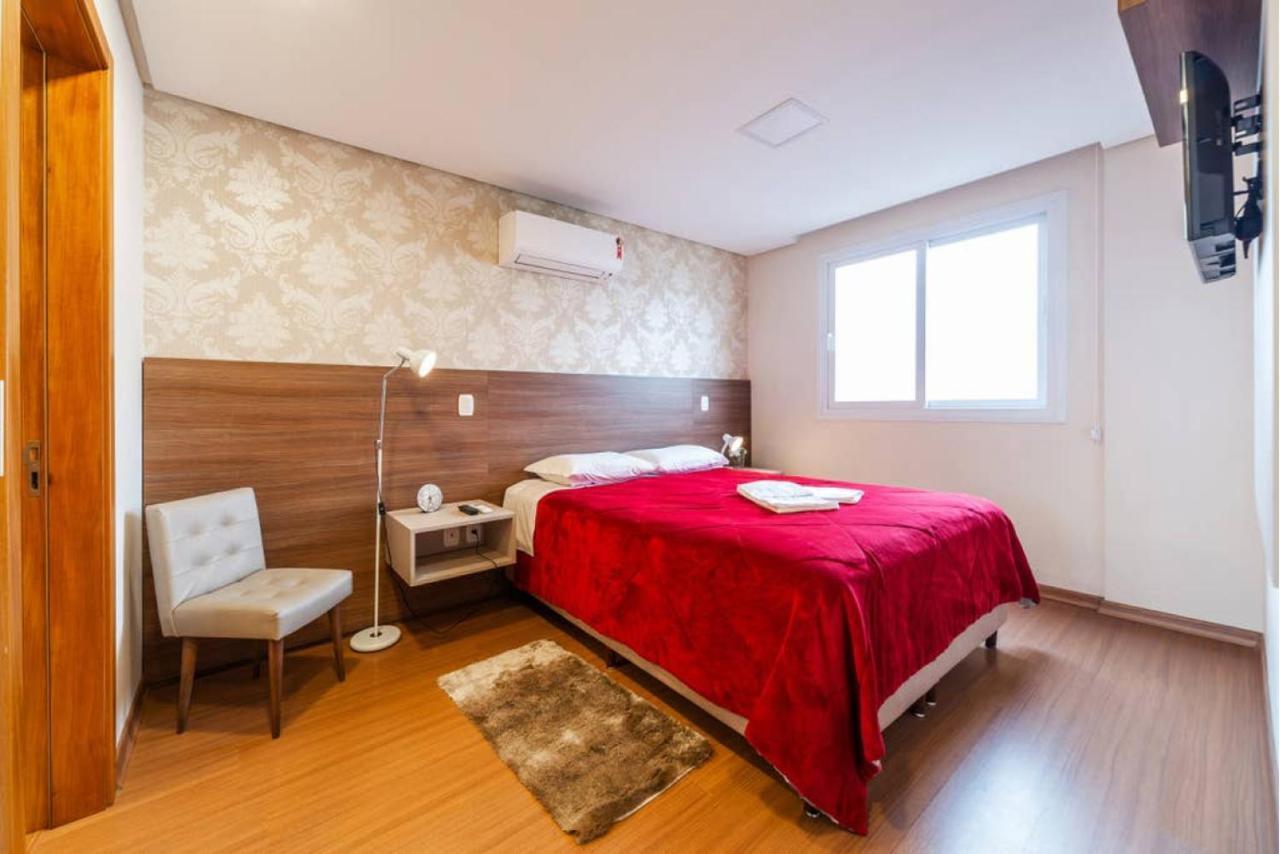 Lindo Apto De 2 Quartos Em - Ed Paradiso Apartamento Gramado