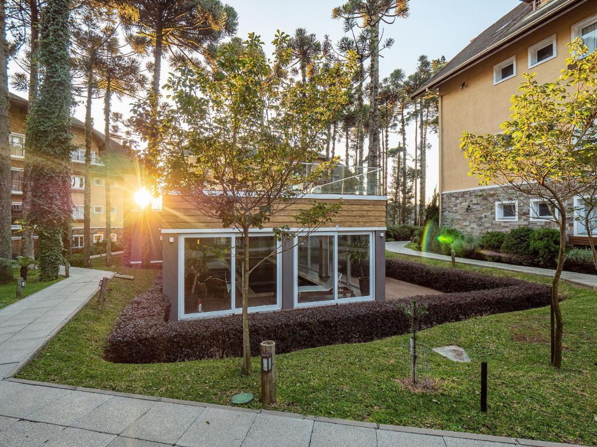 Casa De Pedra - 301d - Apto Com Piscina Em Apartamento Gramado