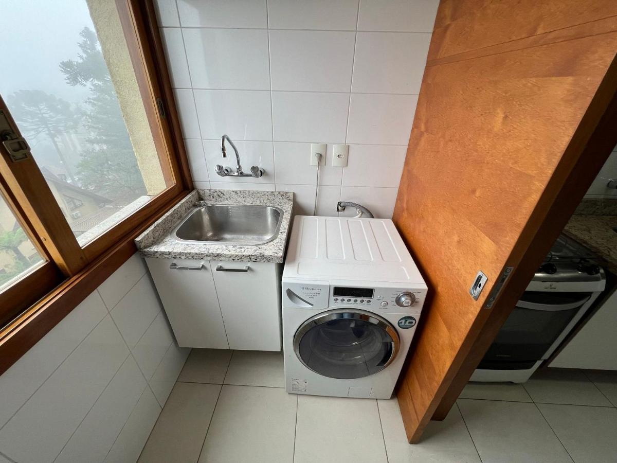 Apartamento Mrg - Vale Das Hortensias 2 Suites- 4 Minutos Da Rua Coberta Gramado