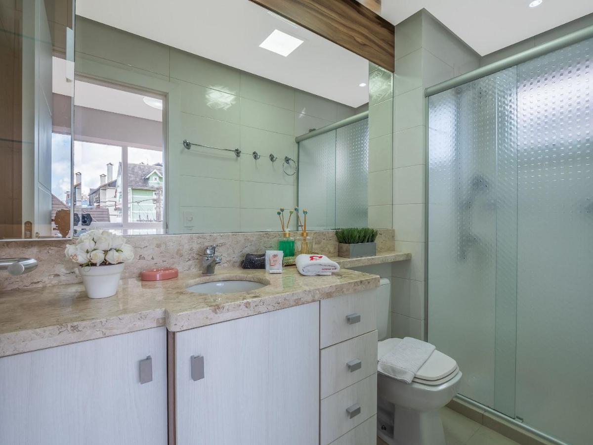 Apartamento Fascino 302 - 600 Metros Rua Coberta De Gramado