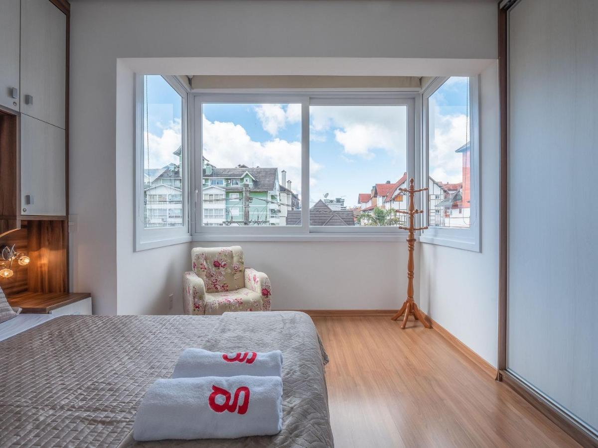 Apartamento Fascino 302 - 600 Metros Rua Coberta De Gramado