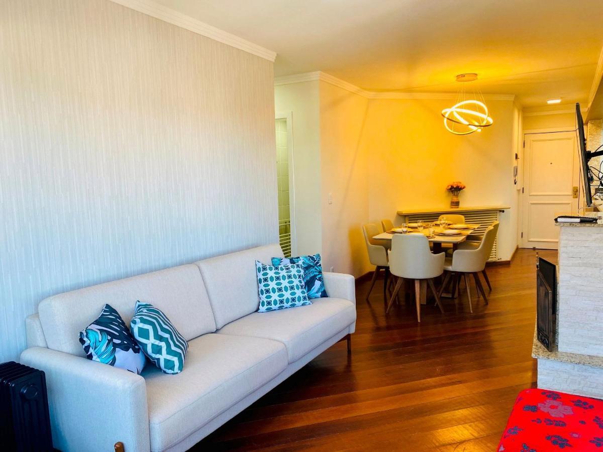 Jardim Europa - Ao Lado Da Famosa Rua Torta De - 06 Pessoas Apartamento Gramado