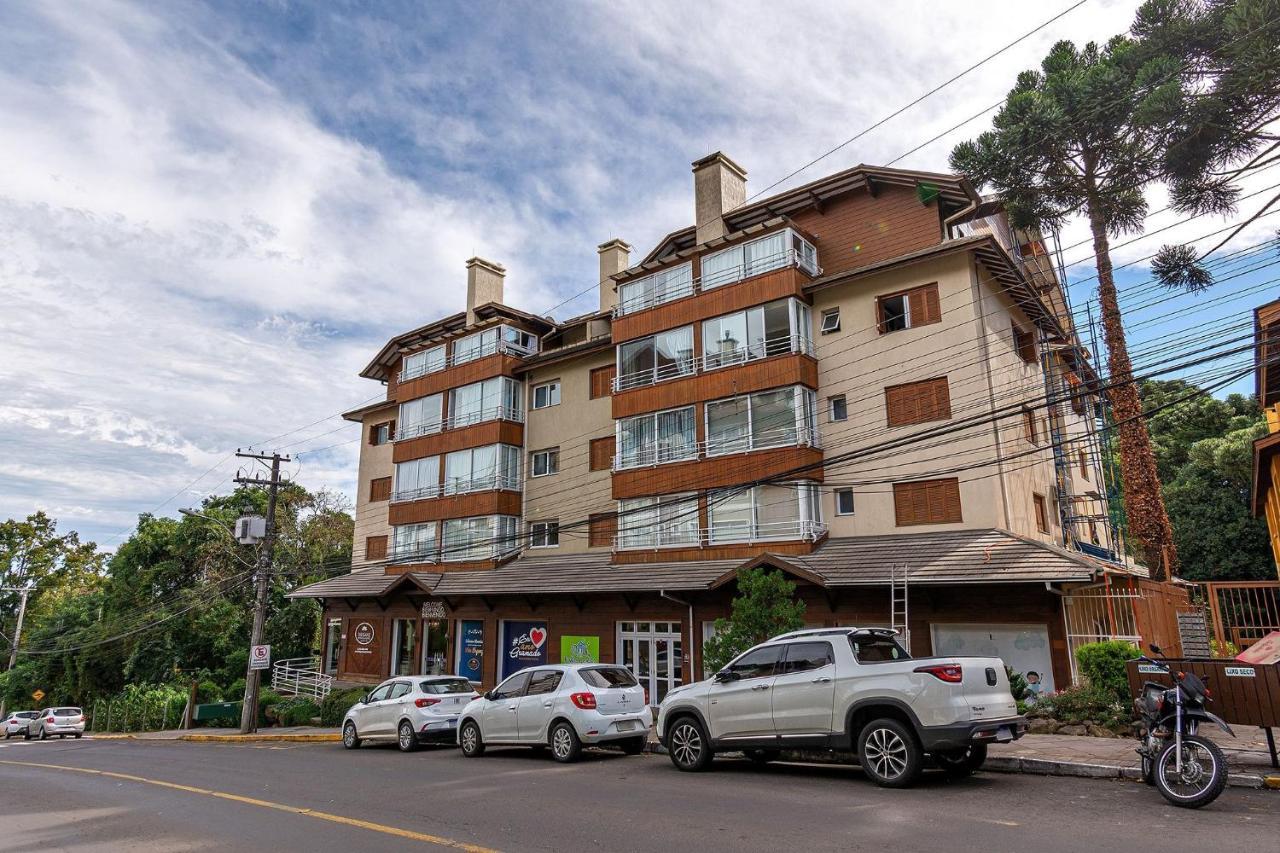 Apartamento Rosa Edificio Parque Da Vinicola Gramado