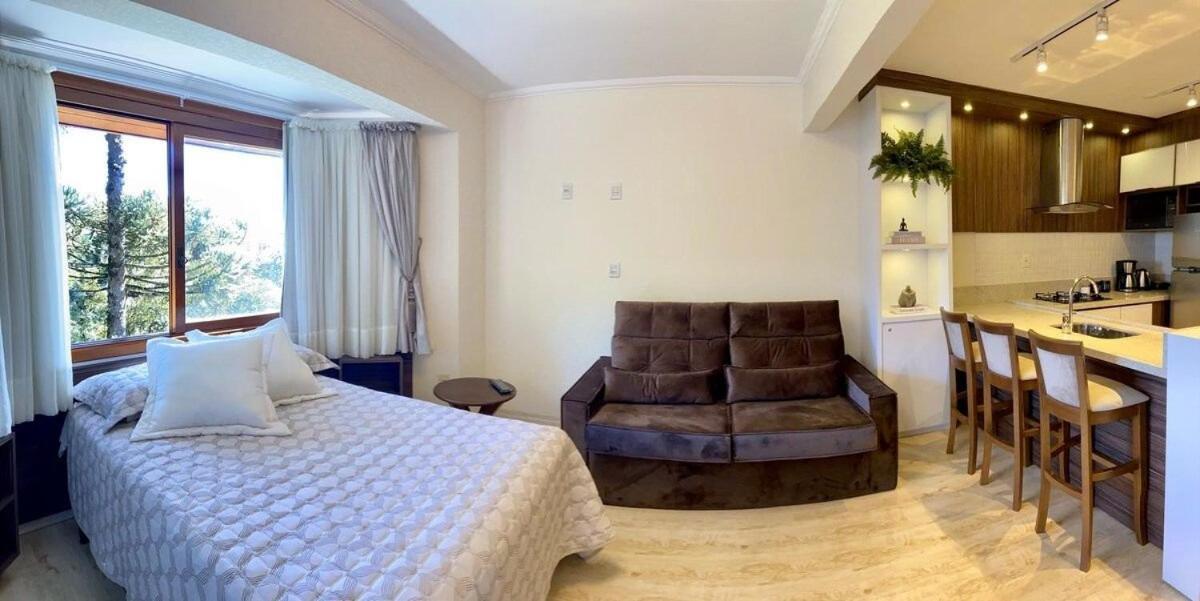 Lof Araucarias Prox Rua Coberta By Achei Apartamento Gramado