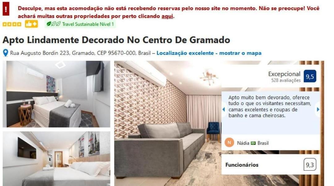 Apartamento Novo E Completo No Centro De Gramado!