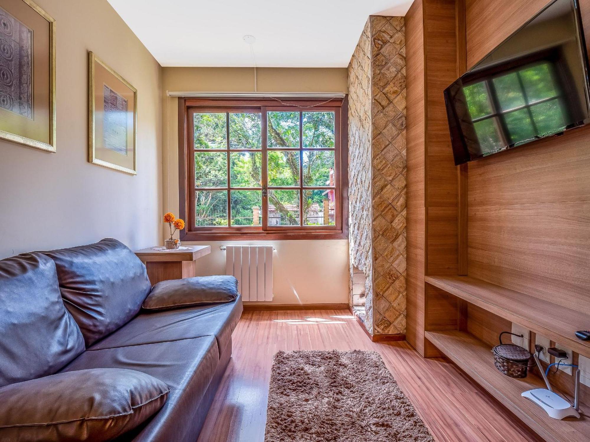 Apartamento Rosenfeld 102 - Apto Gramado, Proximo Negro Gramado