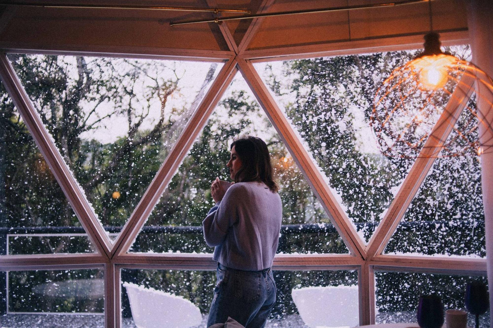 Tenda de luxo Domo Supernova By @highlowstays Gramado