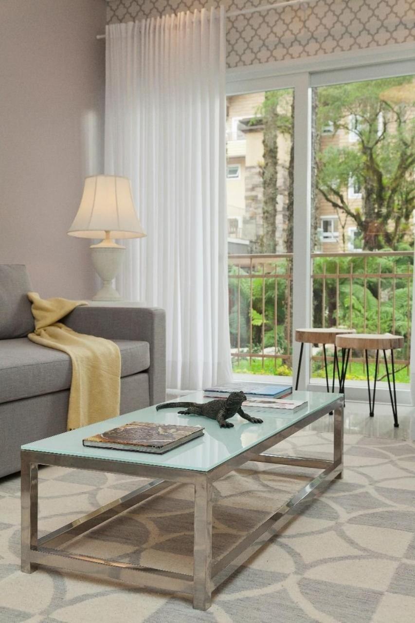Aconchego Na Serra Com Lareira E Piscina Aquecida 4min Centro Apartamento *