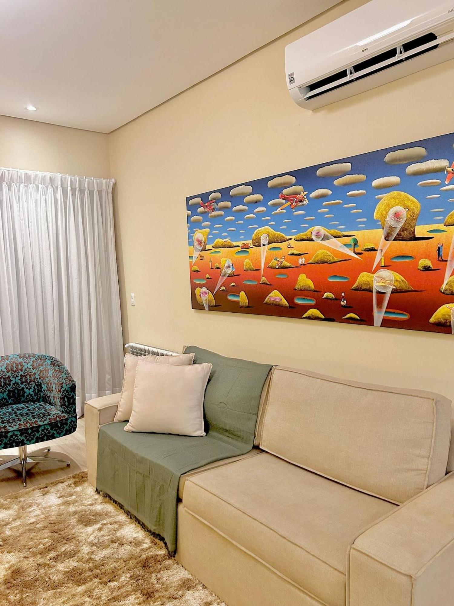 Apto Encantador Com Lareira, Piscina E Jacuzzi * Gramado