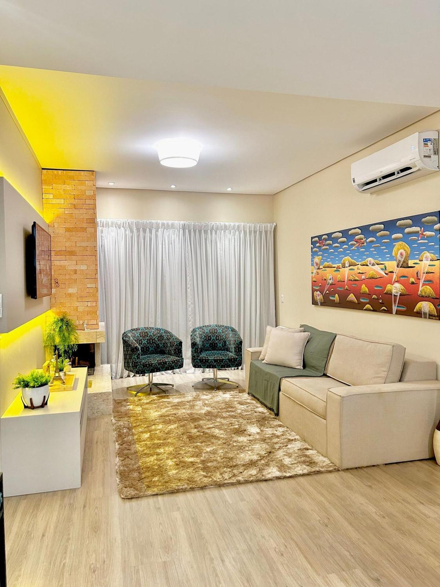 Apto Encantador Com Lareira, Piscina E Jacuzzi