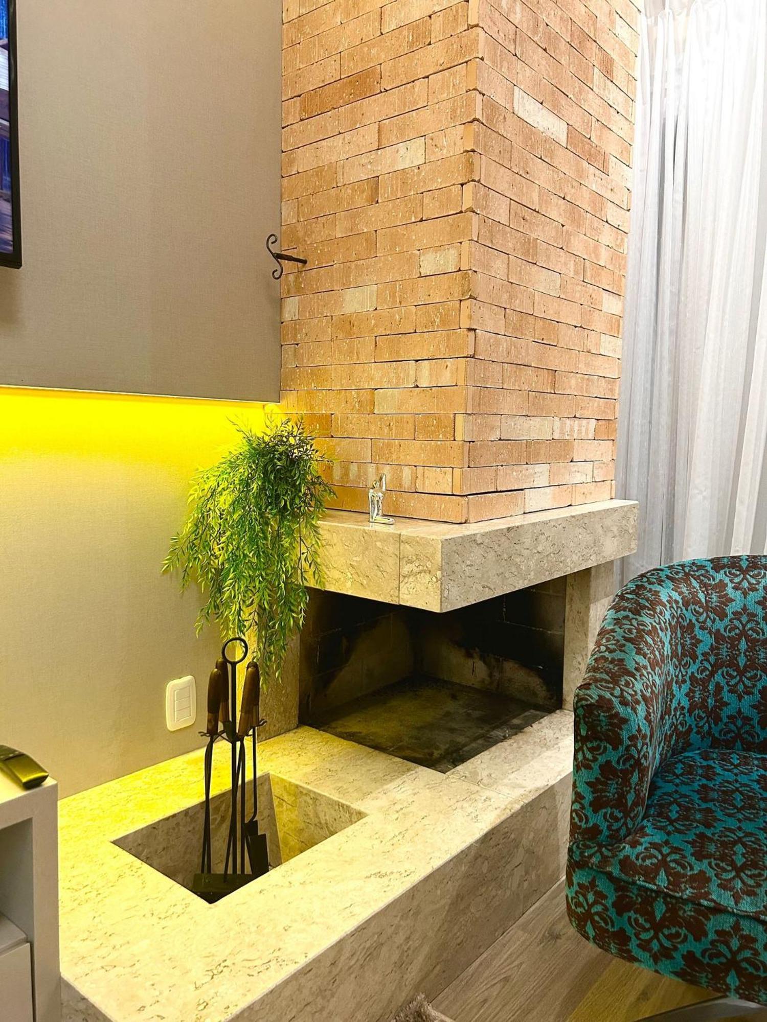 Apto Encantador Com Lareira, Piscina E Jacuzzi * Gramado