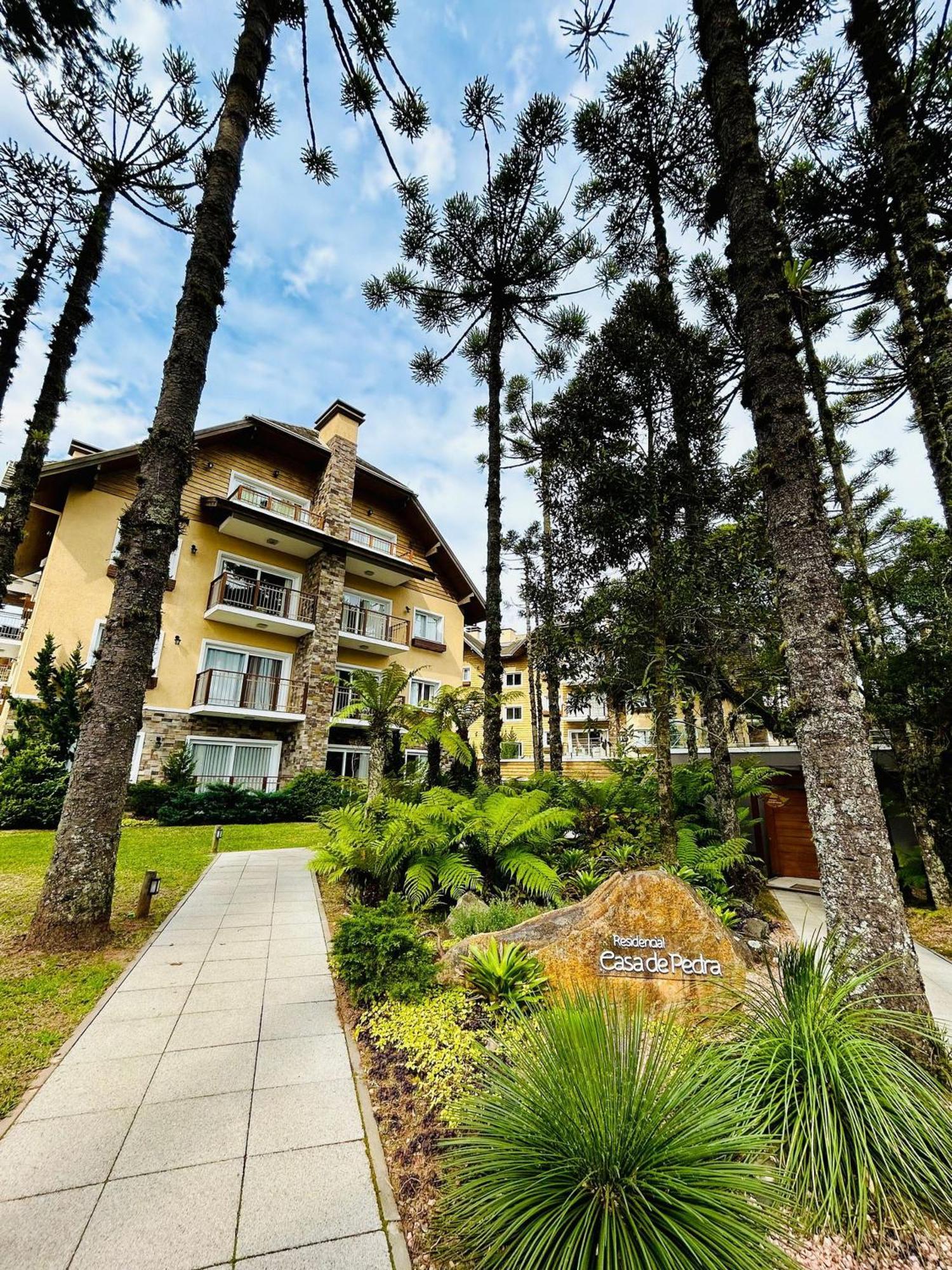 Apto Encantador Com Lareira, Piscina E Jacuzzi Apartamento