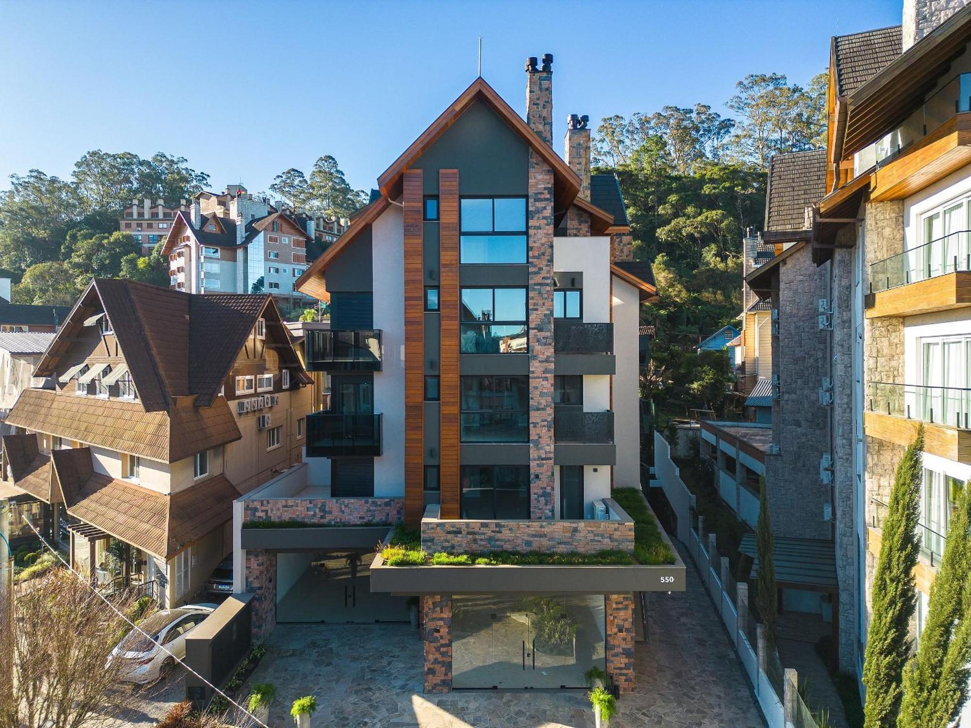 Leev 2 Dorm 50m Rua Coberta By Achei Apartamento Gramado