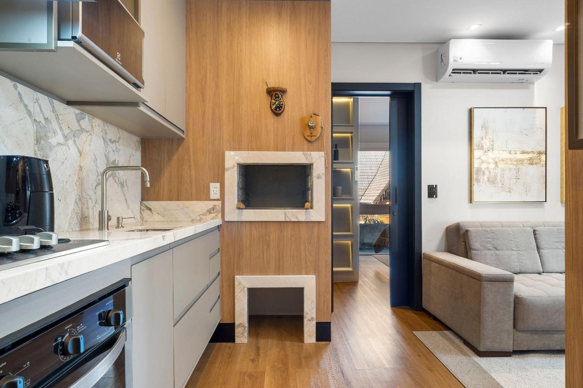 Apartamento Tribeca 2 350m Rua Coberta By Achei Gramado