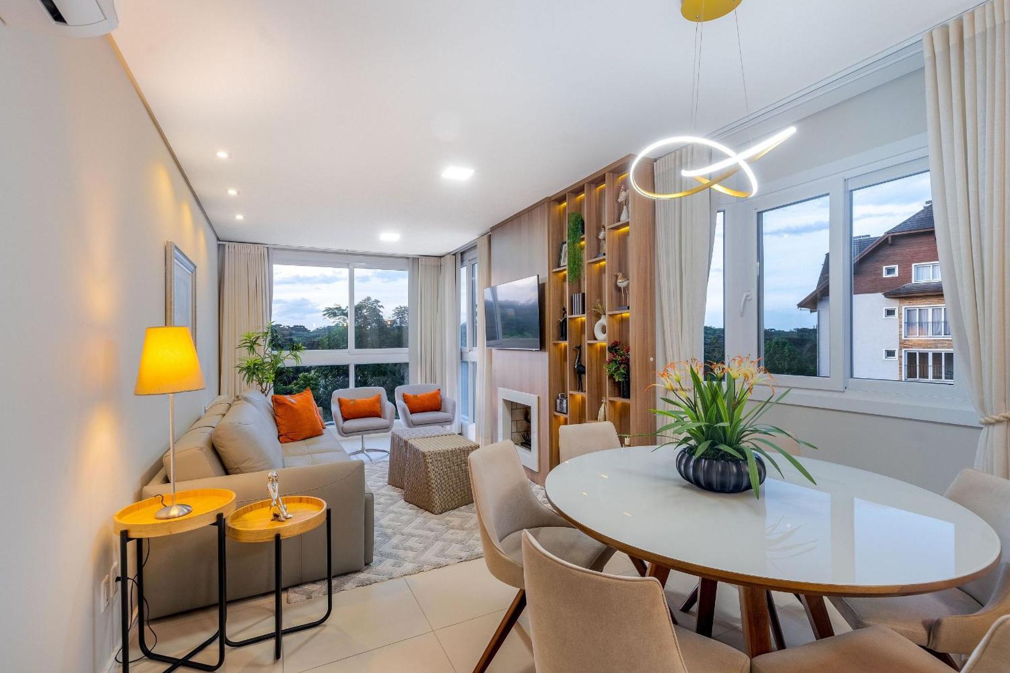 Apartamento Belo Por Do Sol E 2 By Achei Gramado
