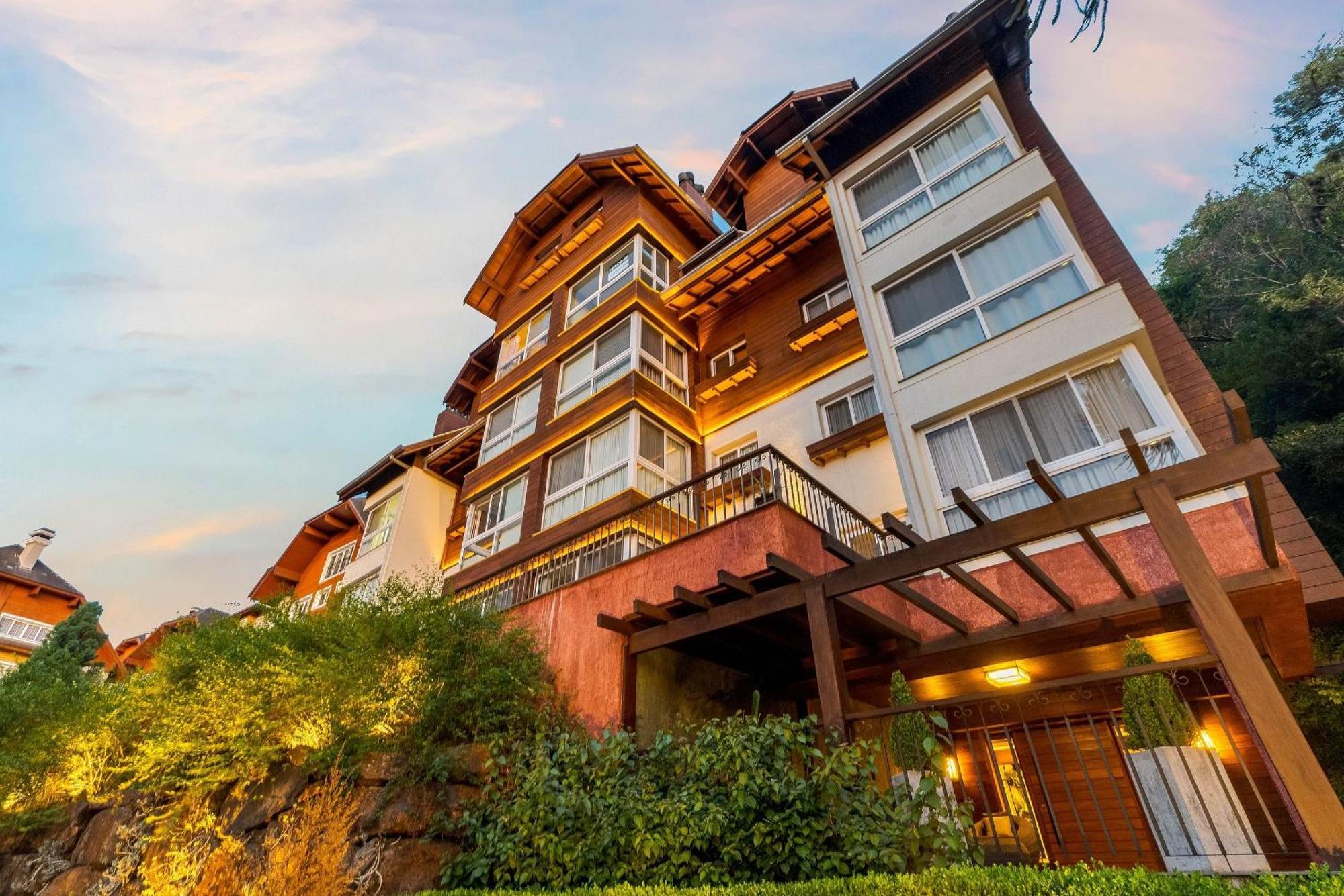 Belo Por Do Sol E 2 By Achei Apartamento Gramado