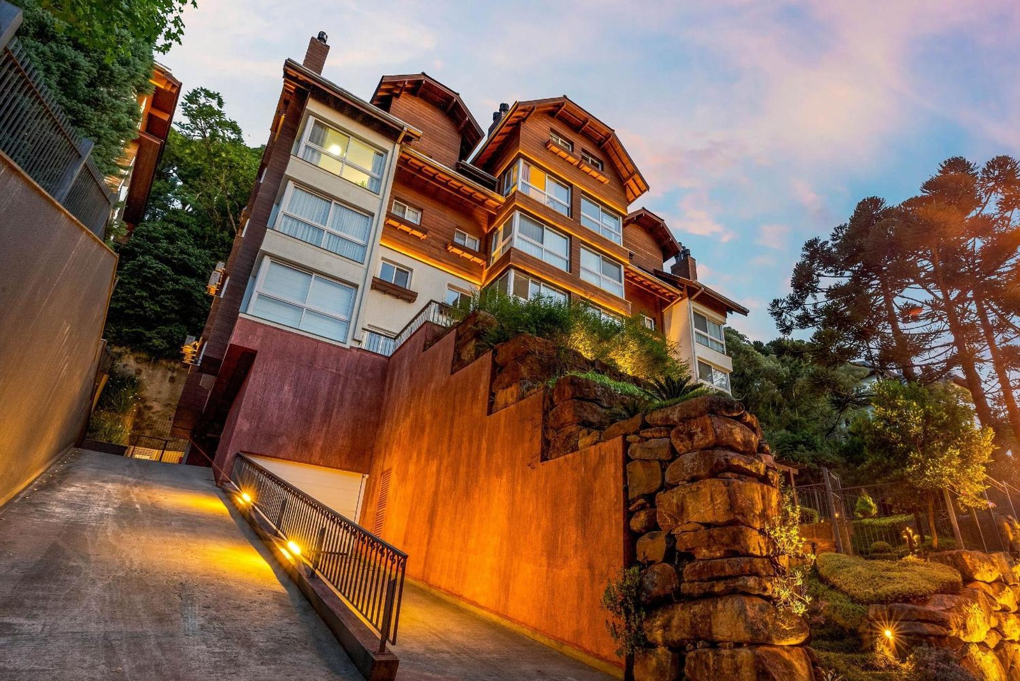 Apartamento Belo Por Do Sol E 2 By Achei Gramado
