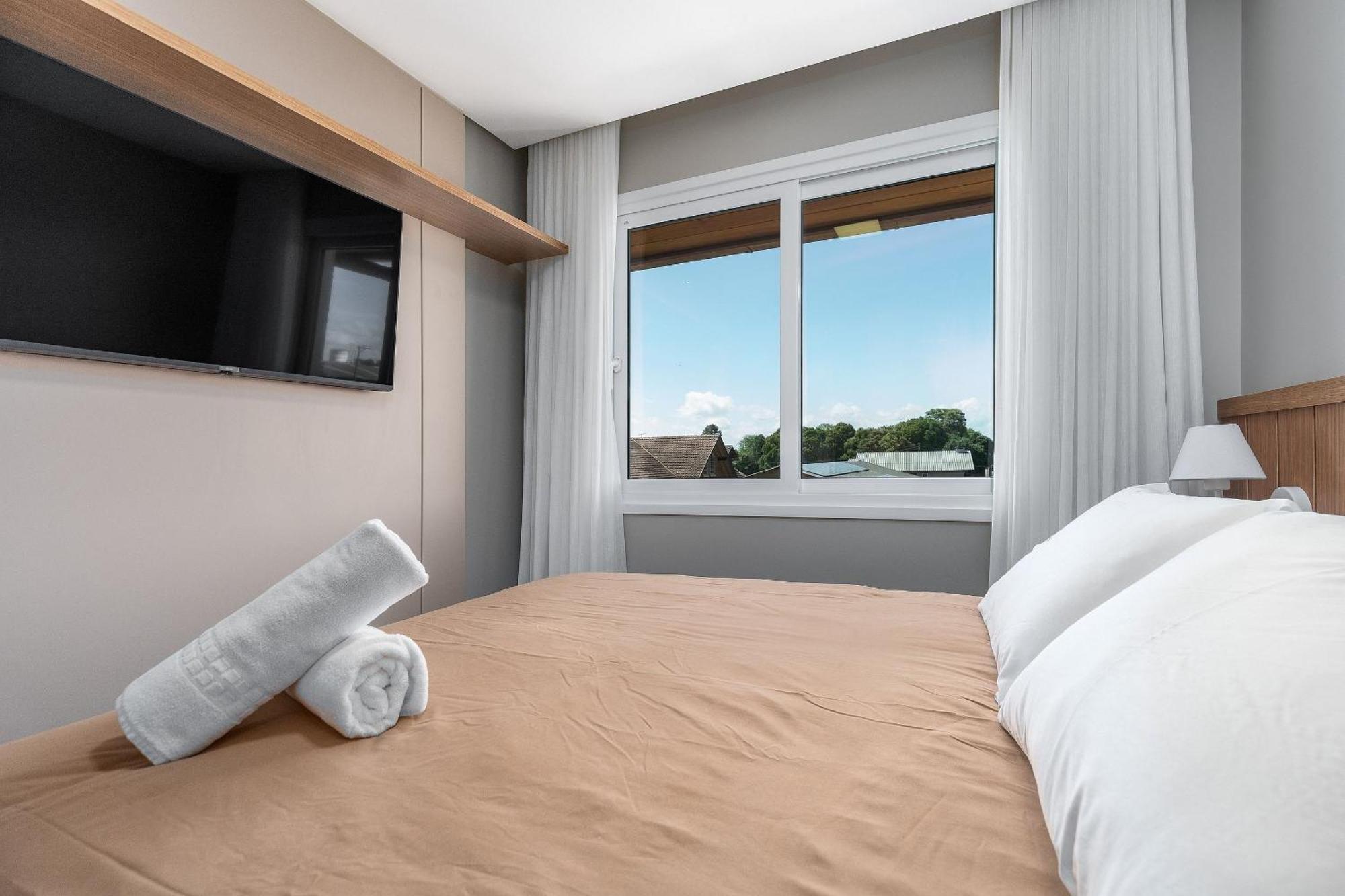 Apartamento Sofisticacao A Minutos Do Centro By Achei Gramado
