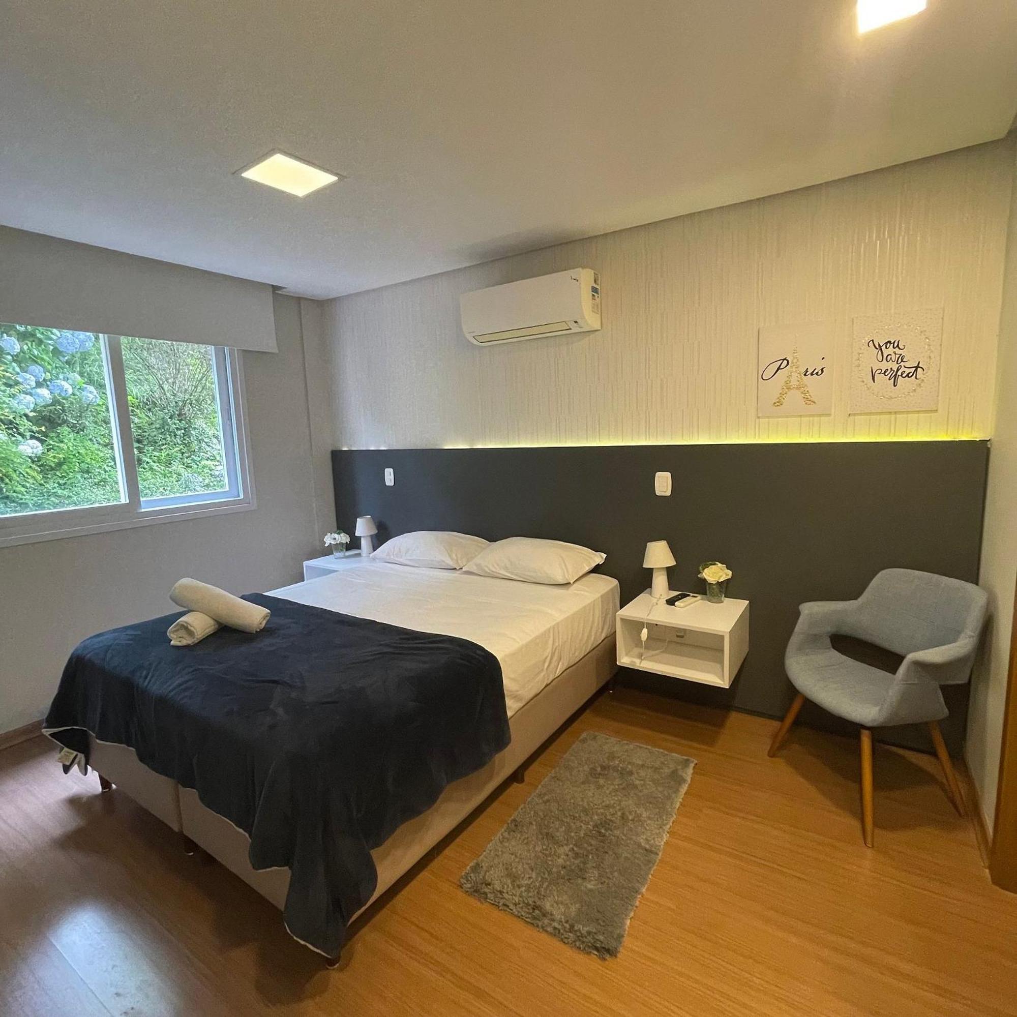 6 Pessoas Em - Paradiso 307 Apartamento Gramado