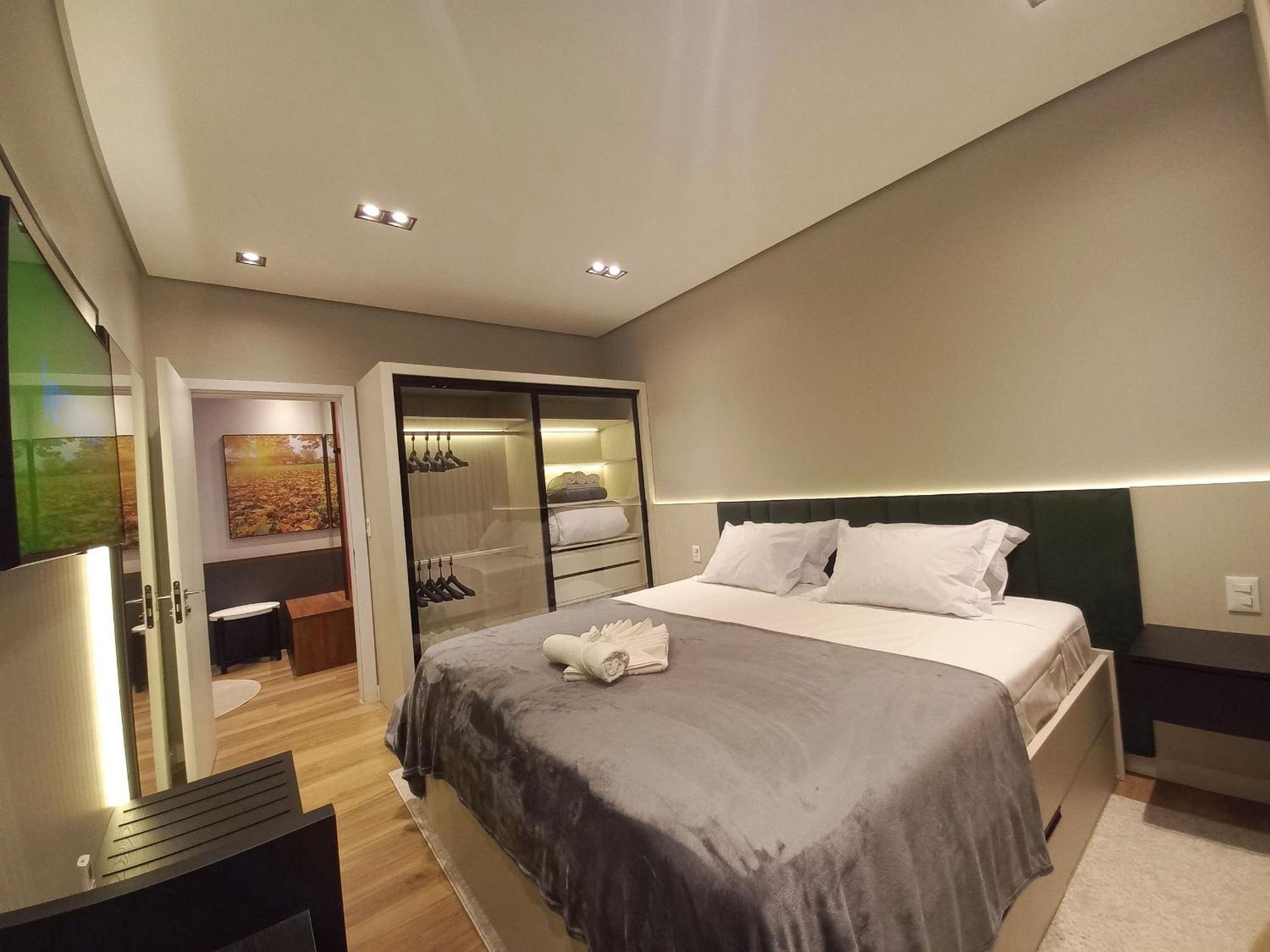 Blume 309 No Centro De Gramado, Apto Novo Apartamento