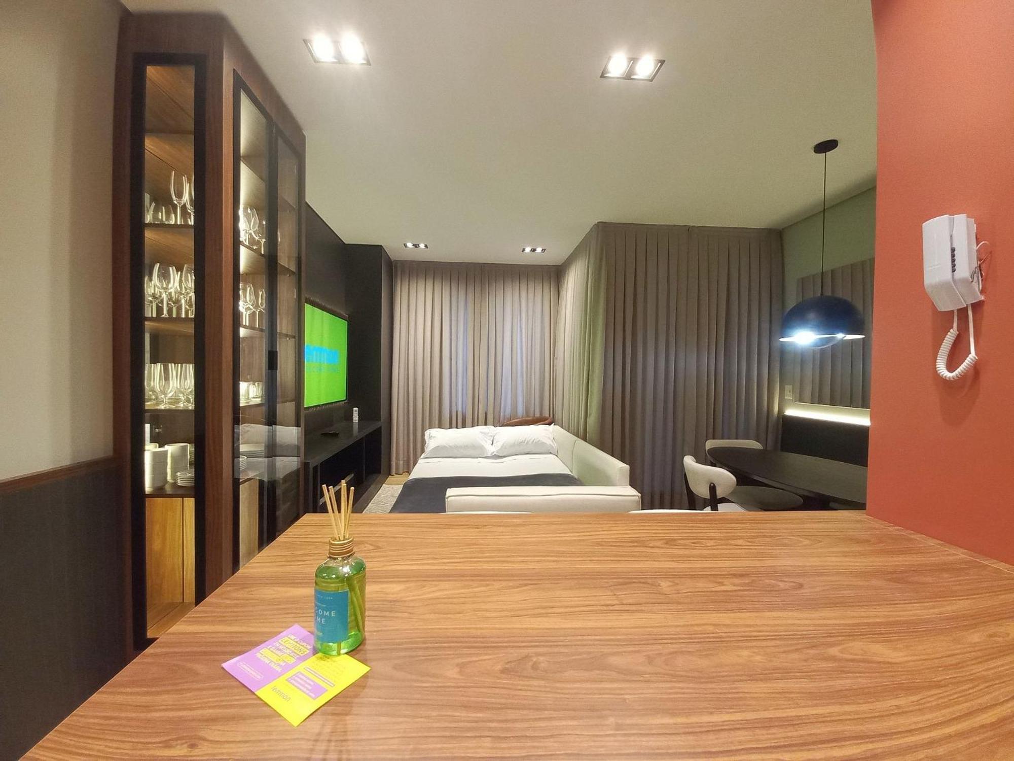 Blume 309 No Centro De Gramado, Apto Novo Apartamento