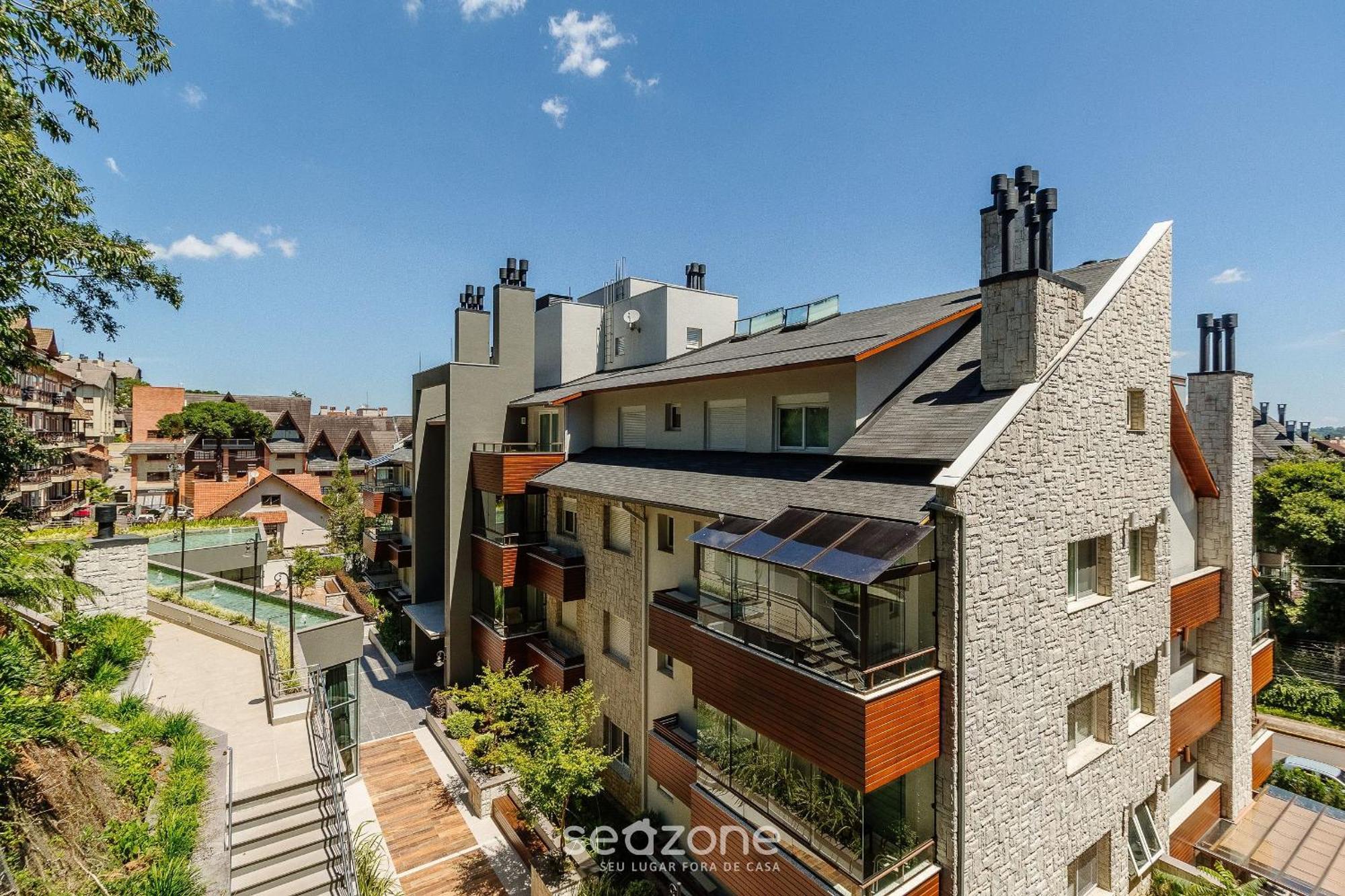 Belissimo Apto No Centro Gramado-rs Lar0406 Apartamento