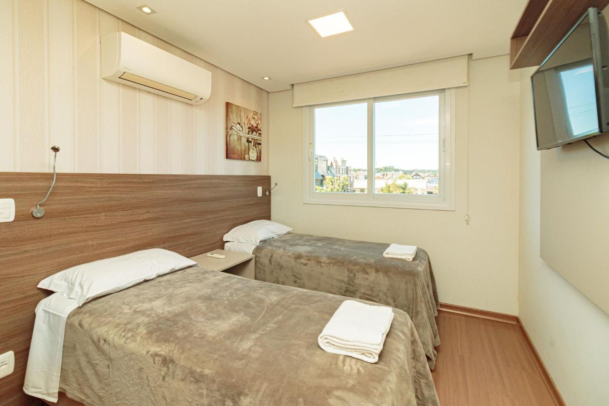 Lindo E Moderno No Centro De Apartamento Gramado