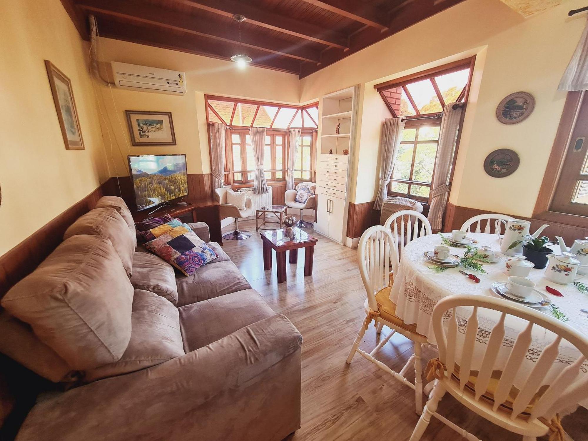 Apartamento Di Marcon - Ar Condicionado-wi Fi - 11 Pessoas Gramado